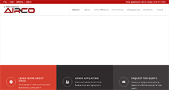 Desktop Screenshot of aircoweldingservices.com